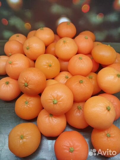 Мандарины из мыла.Подарок на Новый Год