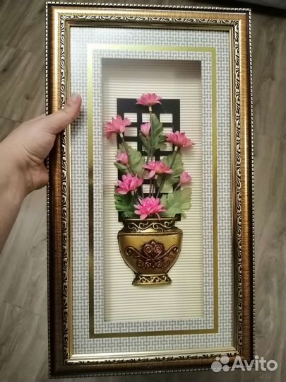 Картина со стеклом