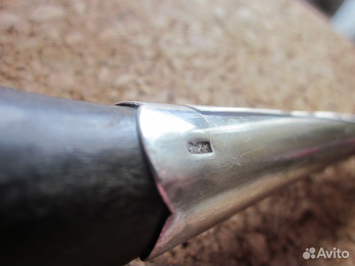 Кубачи, рог в серебре