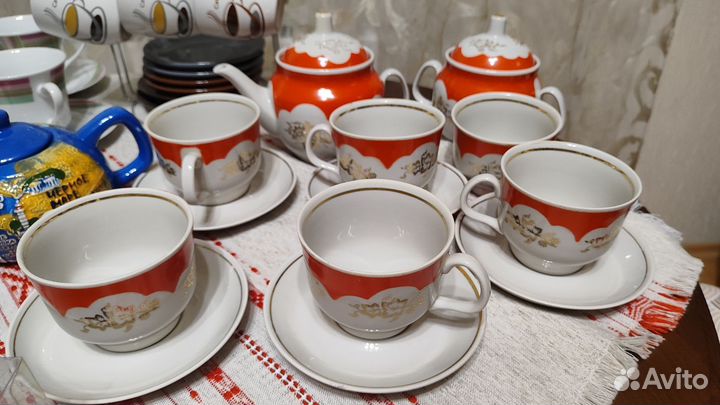 Чайные и кофейные наборы, столовый сервиз