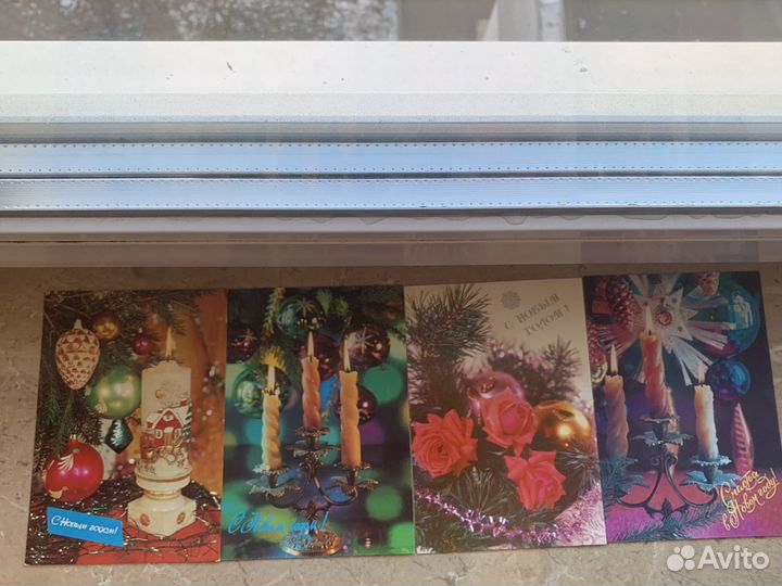 Советские новогодние открытки