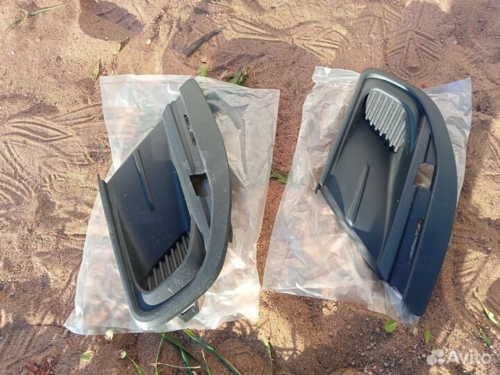 Накладка в передний бампер, птф