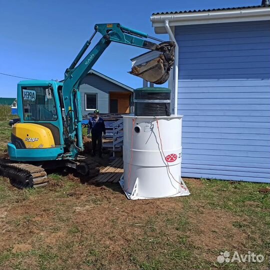 Септик под ключ. Установка септика за 1 день