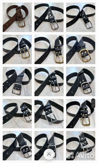 Ремень кожаный, Ручная работа