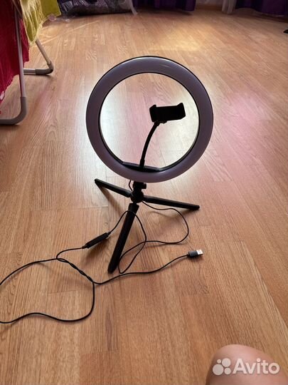 Кольцевая лампа бу