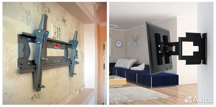 Установка кронштейна тв /tv кронштейна телевизора