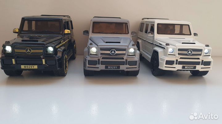 Модель 1:24 мерседес гелендваген металл