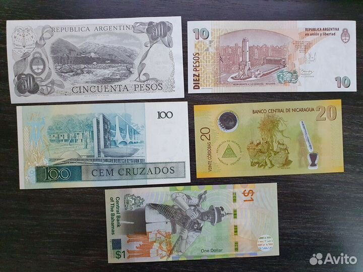 Банкноты - Америка - UNC / отличное состояние