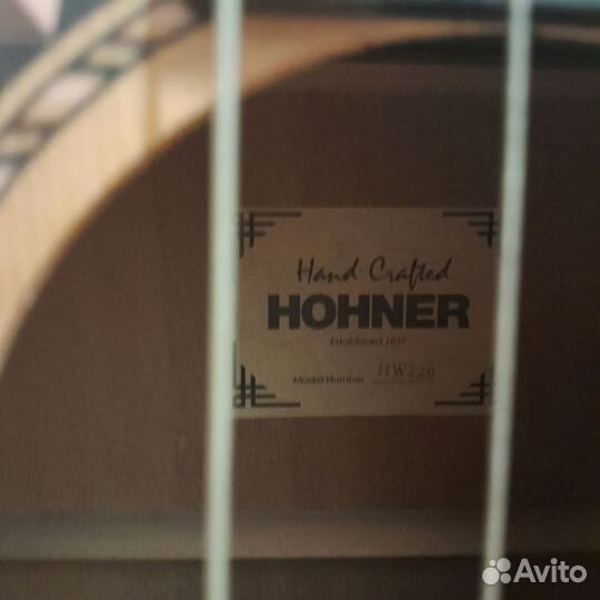 Акустическая гитара hohner