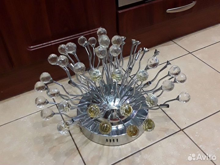 Люстра потолочная бу