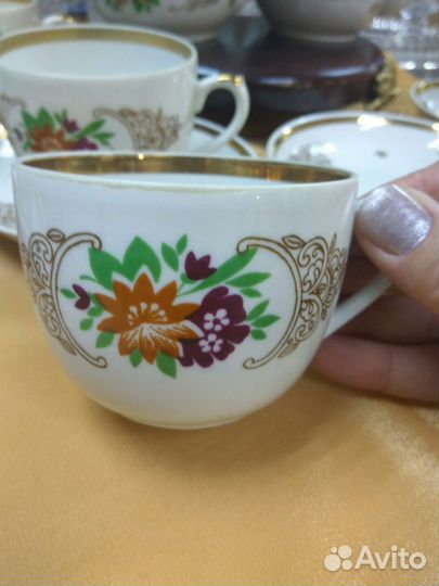 Чайный сервиз Вербилки СССР