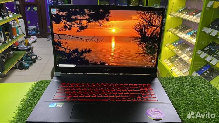 Ноутбук msi GF76 Katana
