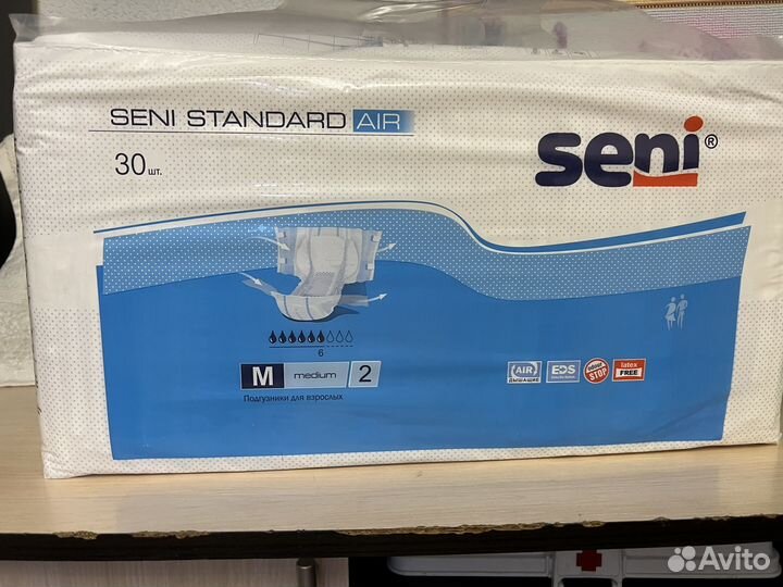 Памперсы для взрослых seni m