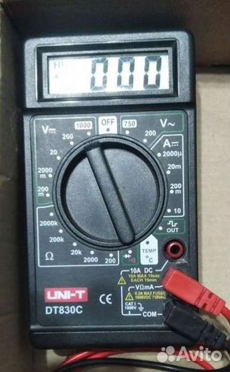 Мультиметр ручка цифровой и тестер