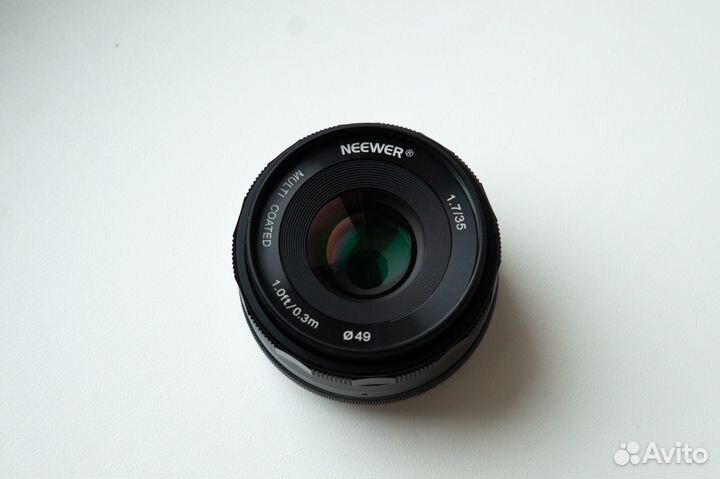 Объектив Neewer 35 mm f/1.7 sony e-mount