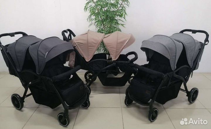 Прогулочная коляска для двойни или погодок