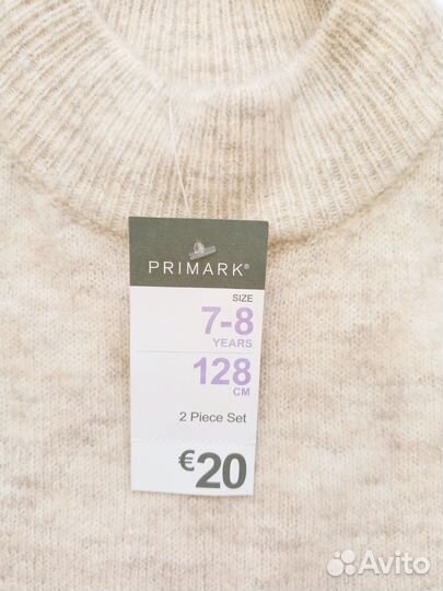 Свитер новый для девочки 128