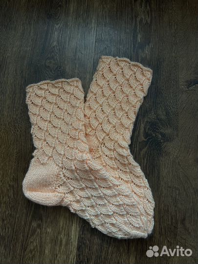 Носки вязаные