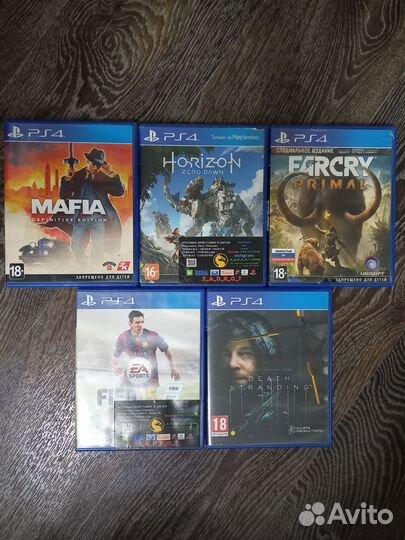 Игры для приставок ps4