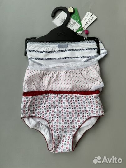 Новый комплект трусов для девочки OVS 92-98