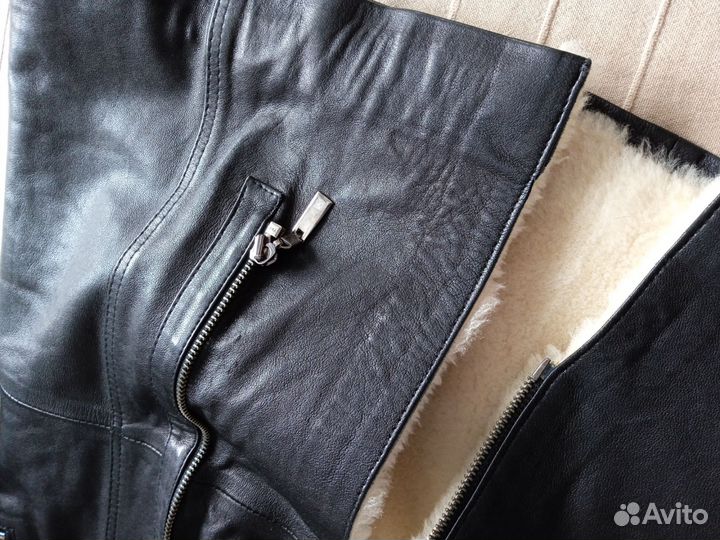 Пальто-дубленка натуральная 42-44