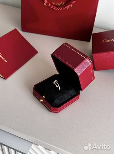 Кольцо Cartier juste un clou гвоздь