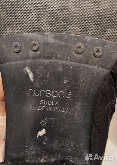 Сапоги женские натуральная кожа 37