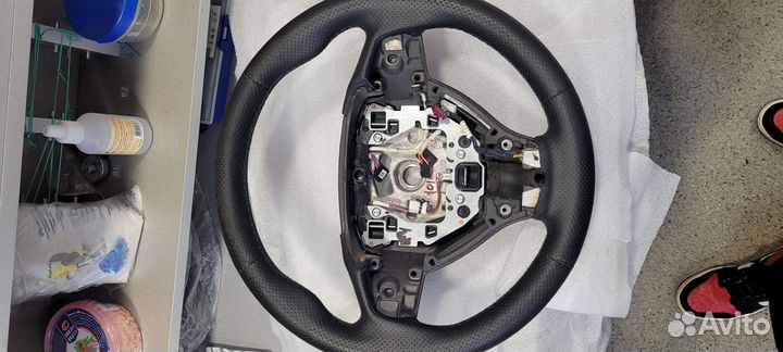 Руль с подогревом bmw f10 f01 спорт руль