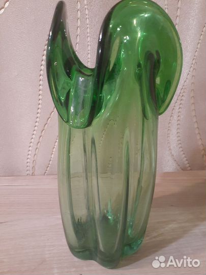 Ваза цветное стекло