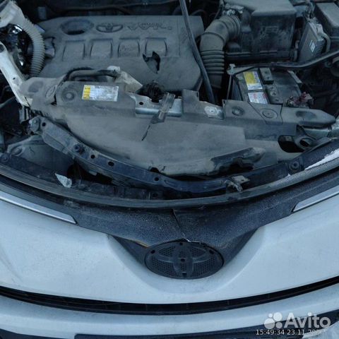 Toyota RAV4 2.0 CVT, 2016, битый, 53 000 км объявление продам