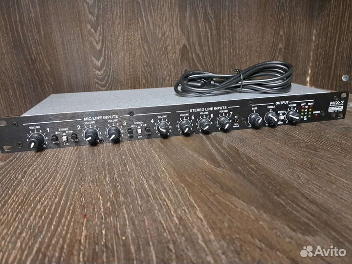 Рэковый микшер Whirlwind MIX-7