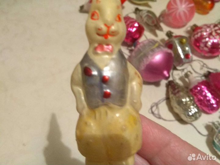 Елочные игрушки 50-60г. СССР. Раритет