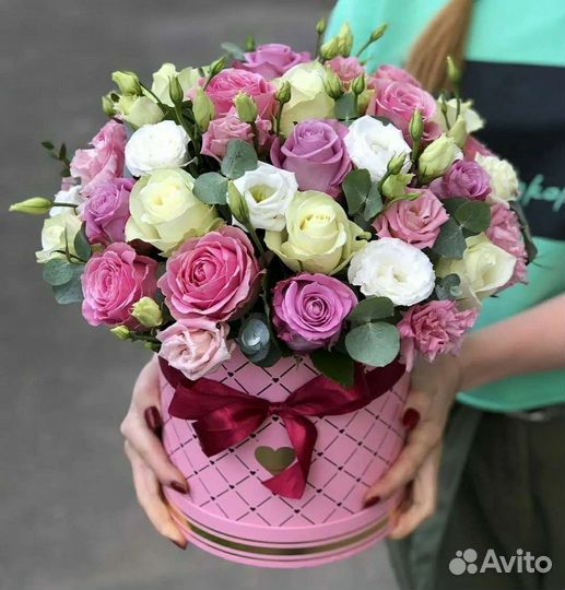 Цветы розы букет
