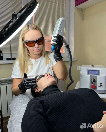 Лазерное удаление тату