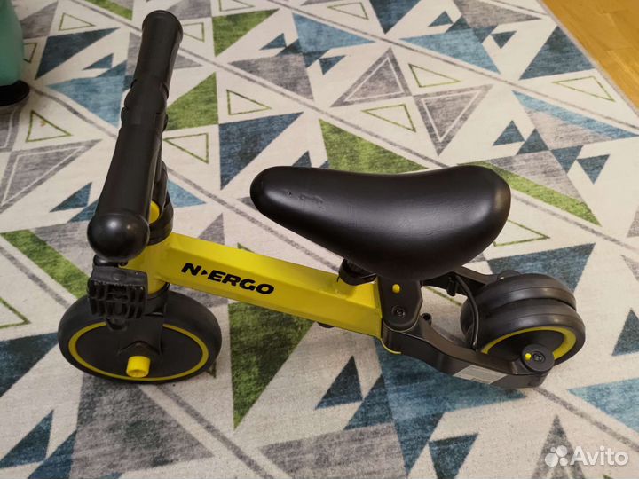 Велосипед 3х колёсный/беговел N-ergo