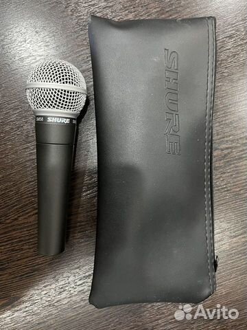 Микрофон Shure SM58-LCE черный