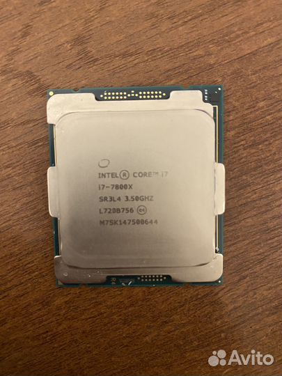 Процессор intel core i7 7800x