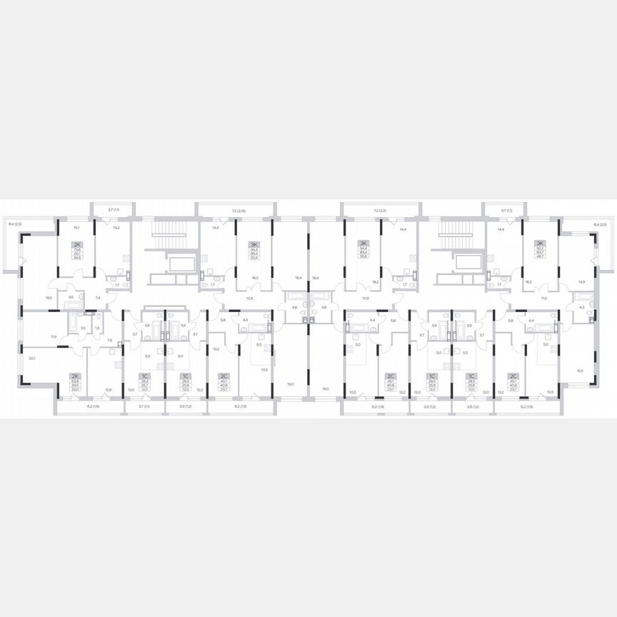 Квартира-студия, 25,8 м², 5/6 эт.