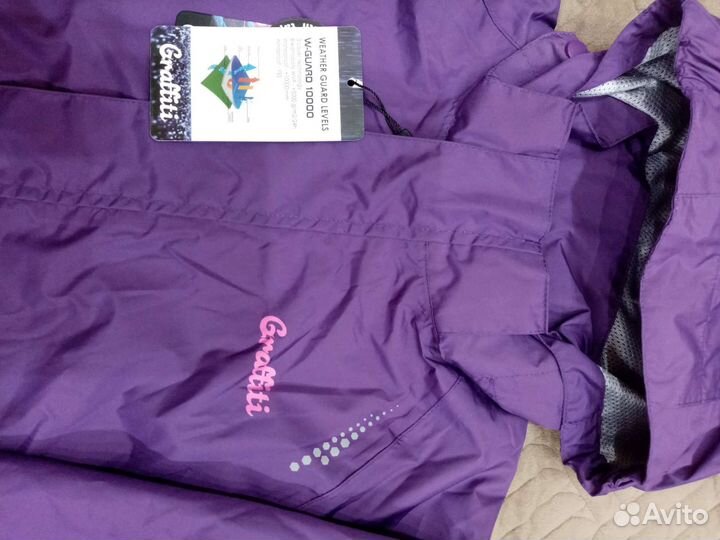 Куртка для девочки 140 Graffiti