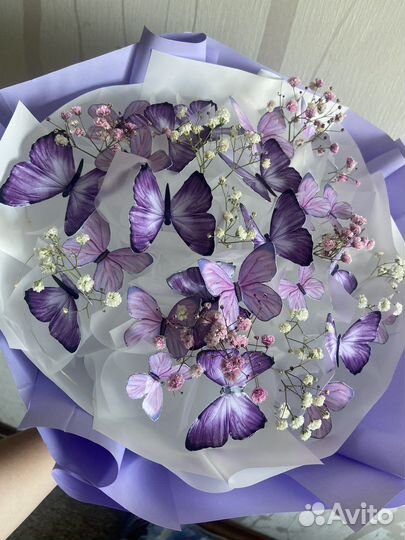 Букет из бабочек