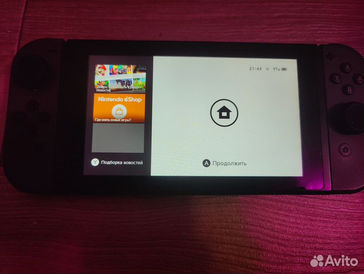 Nintendo switch rev 1 прошитая(оф не работает)