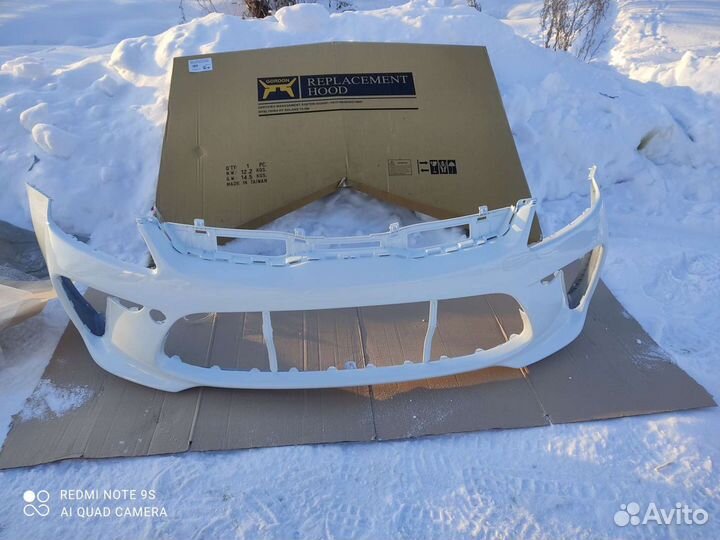 Бампер передний на kia Rio 4 2017-2020 все цвета