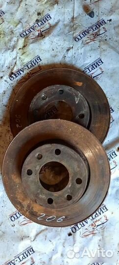 Тормозные диски peugeot 206