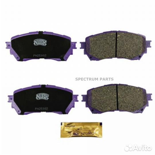 Колодки NiBK PN25002 nibk PN25002
