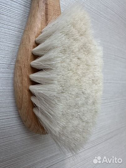 Расческа щетка для новорожденного натуральная