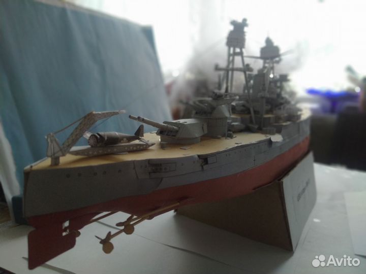 Модель корабля Линкор аризона