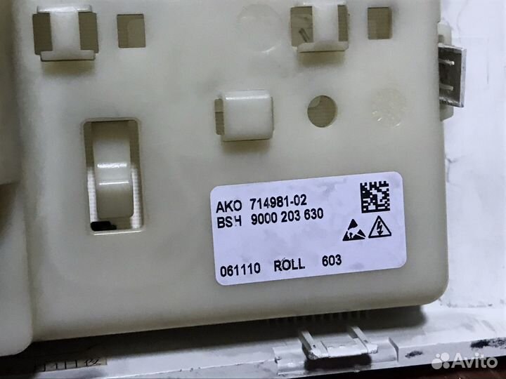 Модуль управления стиральной машины Siemens