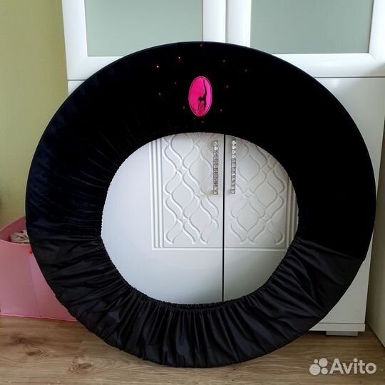 Обруч для гимнастики 85 см чехол танцующие