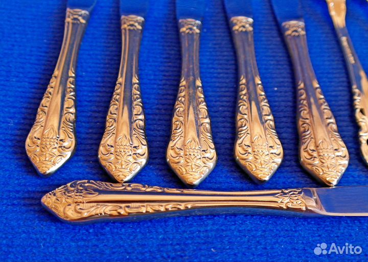 Ножи и вилки R. Wallace, Grande Barocco, США