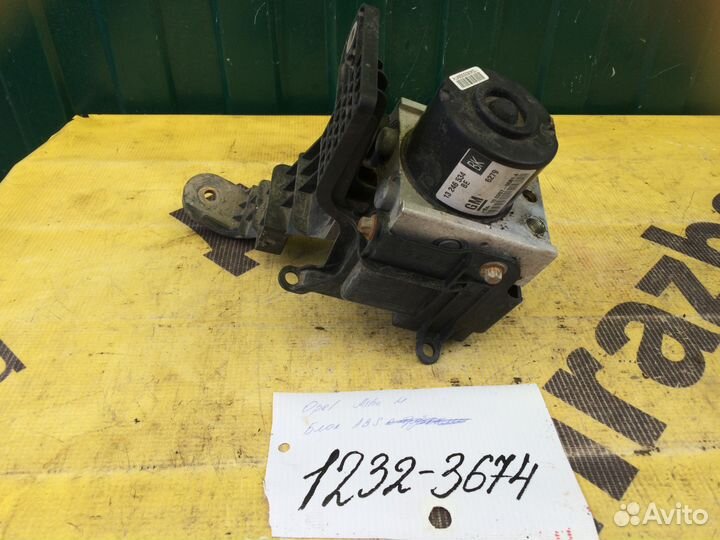 Блок ABS Opel Astra H